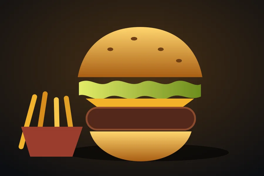 Artisan Burger & Crispy Fries